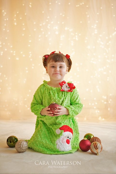girl in green