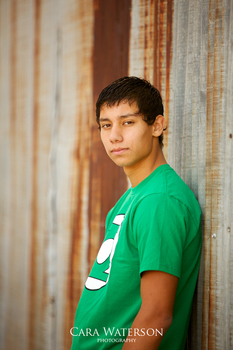 guy in green shirt