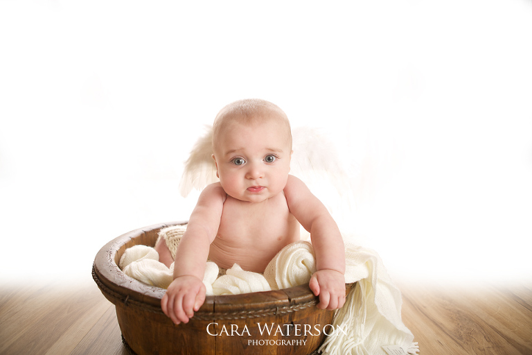 cherub in a bowl