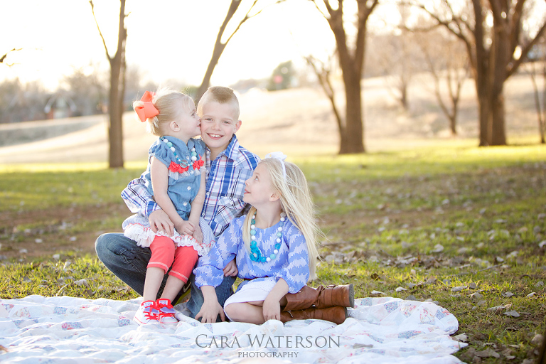 siblings in the park