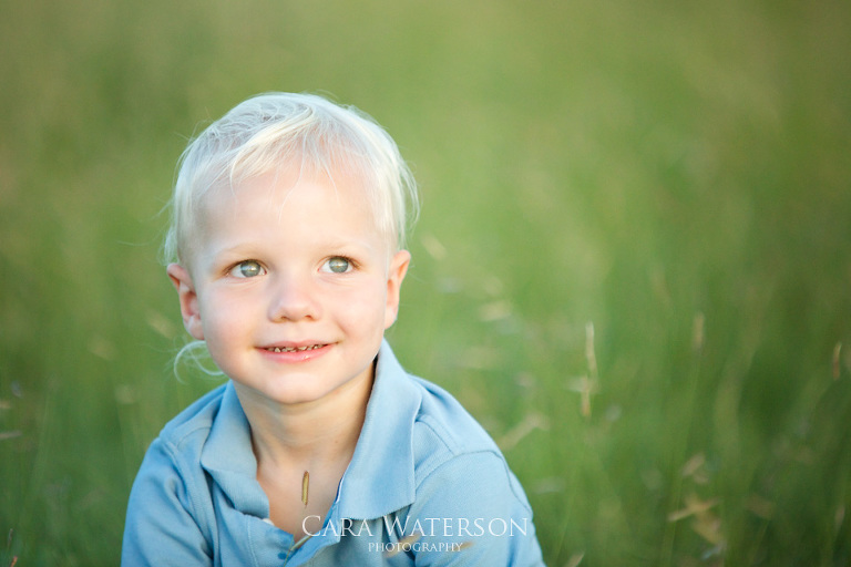 boy in blue