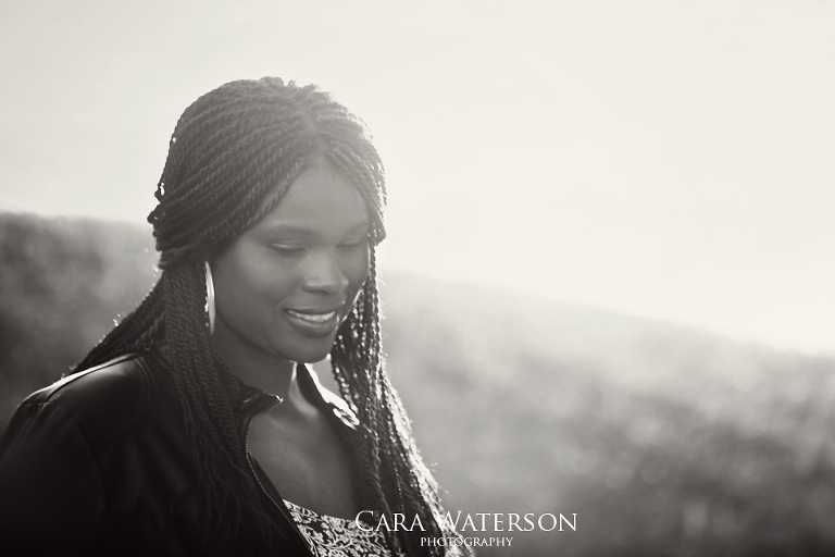 woman in braids