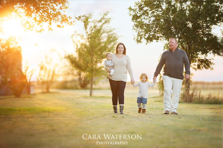 family walking 