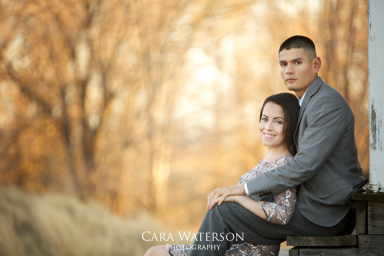 couple on steps