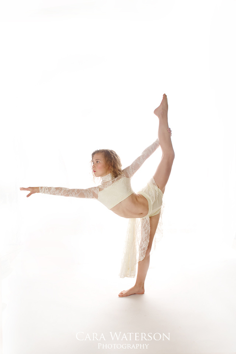 dancer in cream